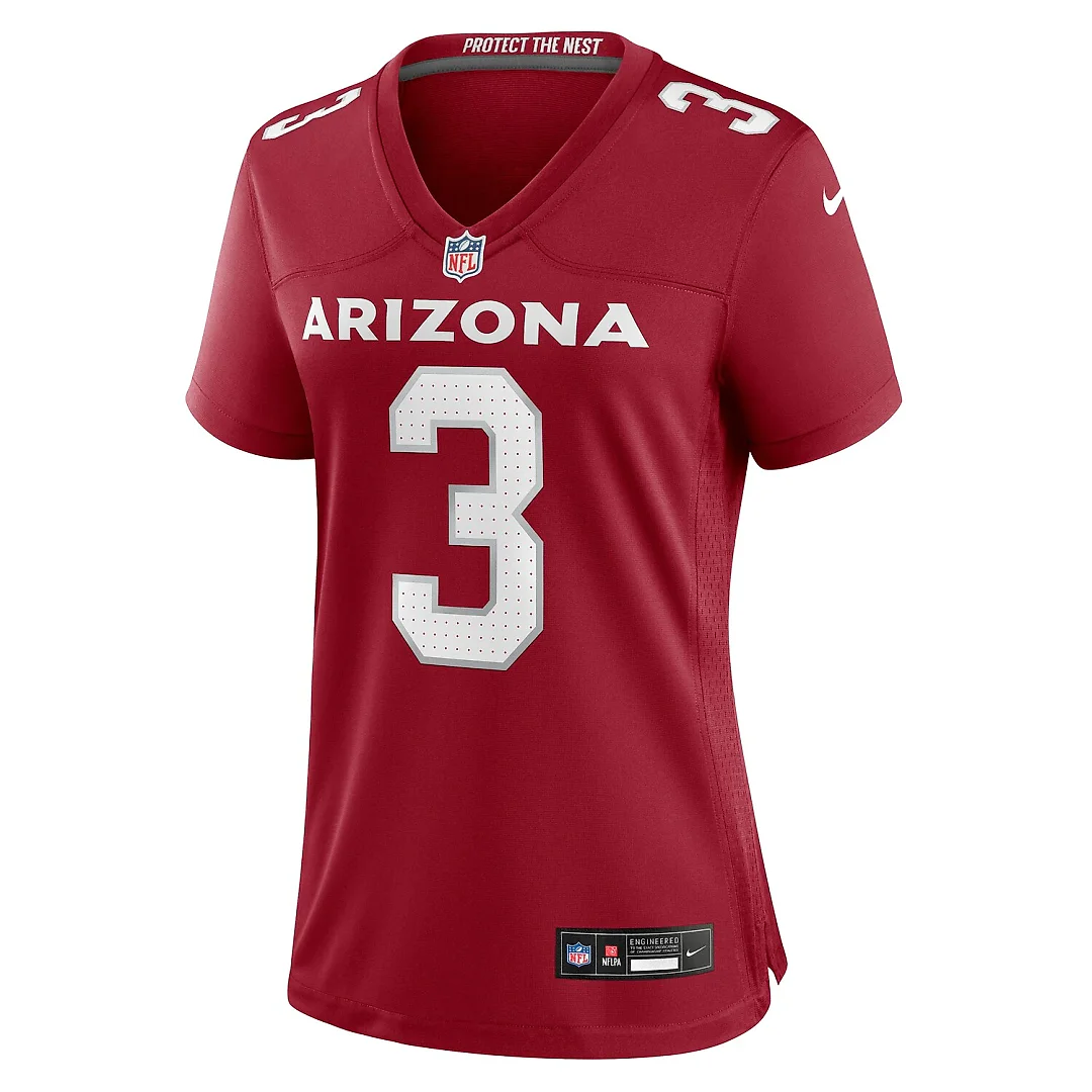 Zennovawear Budda Baker Arizona Cardinals Women's Team Game Jersey - Cardinal