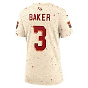 Zennovawear Budda Baker Arizona Cardinals Women's 2025 Rivalries Collection Game Jersey - Natural