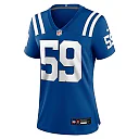 Zennovawear Buddy Johnson Indianapolis Colts Women's Team Game Jersey - Royal