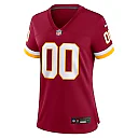 Zennovawear Washington Commanders Women's Custom Game Jersey - Burgundy