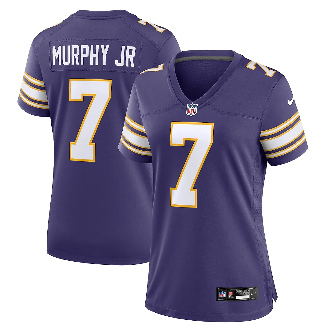 Zennovawear Byron Murphy Jr. Minnesota Vikings Women's Alternate Game Jersey - Purple