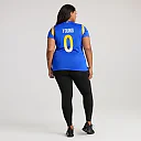 Zennovawear Byron Young Los Angeles Rams Women's Home Game Jersey - Royal