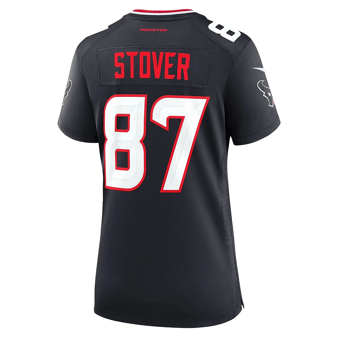 Zennovawear Cade Stover Houston Texans Women's Game Jersey - Navy