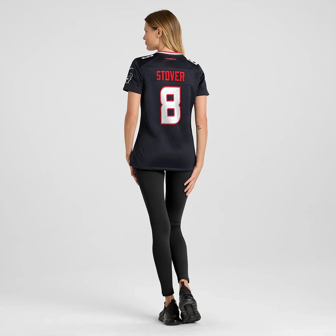 Zennovawear Cade Stover Houston Texans Women's Team Game Jersey - Navy