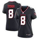 Zennovawear Cade Stover Houston Texans Women's Team Game Jersey - Navy