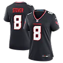 Zennovawear Cade Stover Houston Texans Women's Team Game Jersey - Navy