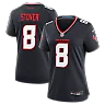 Zennovawear Cade Stover Houston Texans Women's Team Game Jersey - Navy