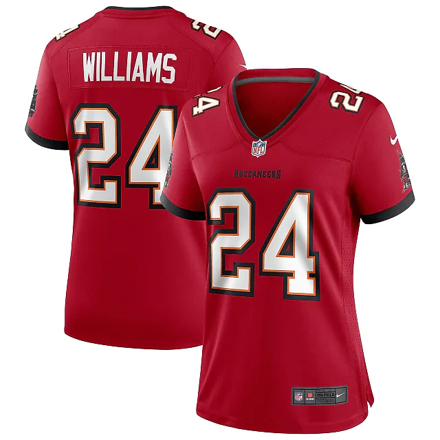 Zennovawear Cadillac Williams Tampa Bay Buccaneers Women's Game Retired Player Jersey - Red