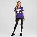 Zennovawear Caleb Banks Minnesota Vikings Women's Team Game Jersey - Purple
