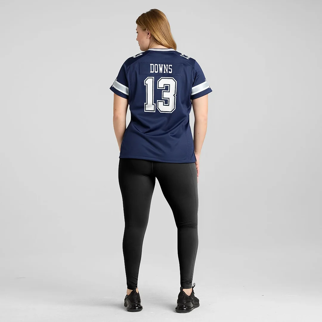 Zennovawear Caleb Downs Dallas Cowboys Women's Game Jersey - Navy
