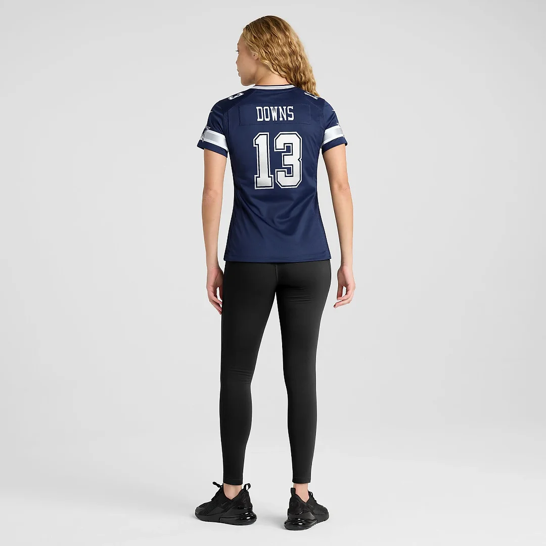 Zennovawear Caleb Downs Dallas Cowboys Women's Game Jersey - Navy