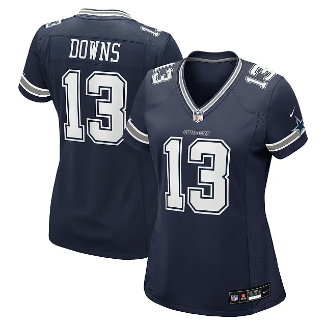Zennovawear Caleb Downs Dallas Cowboys Women's Game Jersey - Navy
