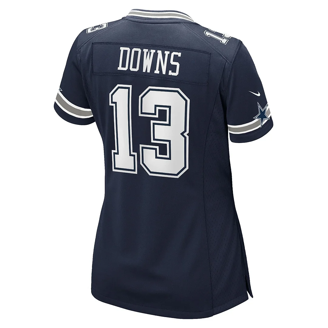 Zennovawear Caleb Downs Dallas Cowboys Women's Game Jersey - Navy