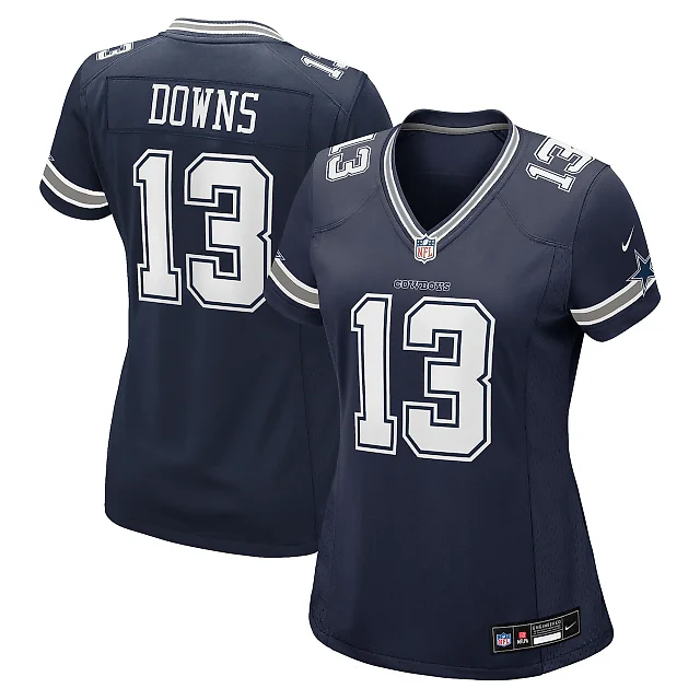Zennovawear Caleb Downs Dallas Cowboys Women's Game Jersey - Navy
