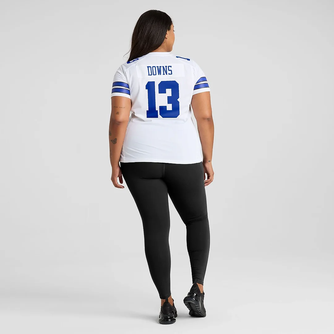 Zennovawear Caleb Downs Dallas Cowboys Women's Game Jersey - White