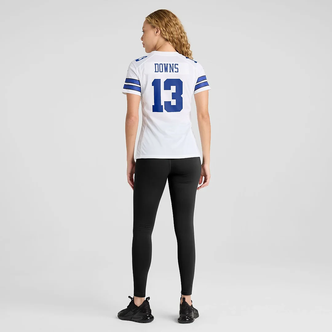 Zennovawear Caleb Downs Dallas Cowboys Women's Game Jersey - White