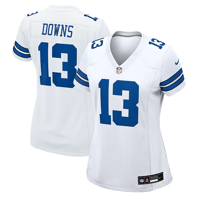 Zennovawear Caleb Downs Dallas Cowboys Women's Game Jersey - White