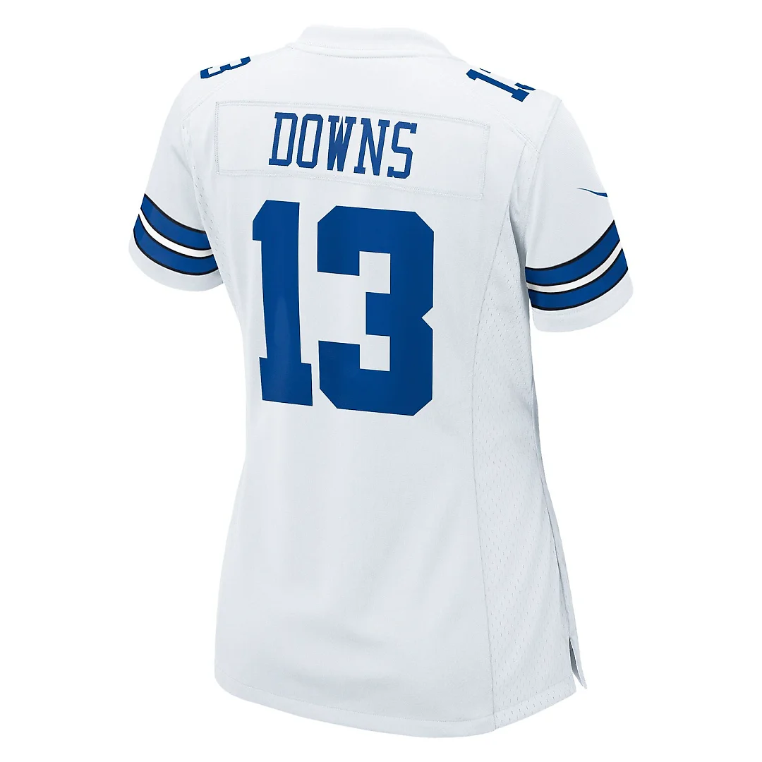 Zennovawear Caleb Downs Dallas Cowboys Women's Game Jersey - White