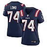 Zennovawear Caleb Lomu New England Patriots Women's Team Game Jersey - Navy
