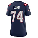 Zennovawear Caleb Lomu New England Patriots Women's Team Game Jersey - Navy