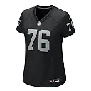 Zennovawear Caleb Rogers Las Vegas Raiders Women's Team Game Jersey - Black
