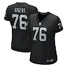 Zennovawear Caleb Rogers Las Vegas Raiders Women's Team Game Jersey - Black