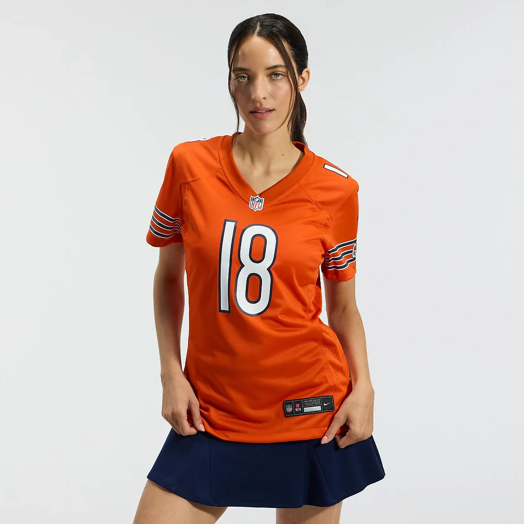 Zennovawear Caleb Williams Chicago Bears Women's Alternate Game Jersey - Orange