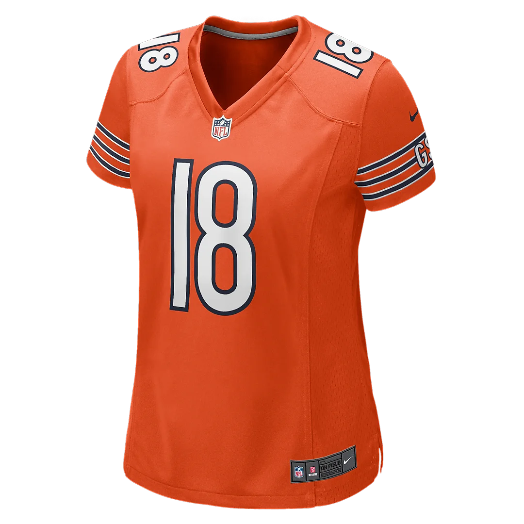 Zennovawear Caleb Williams Chicago Bears Women's Alternate Game Jersey - Orange