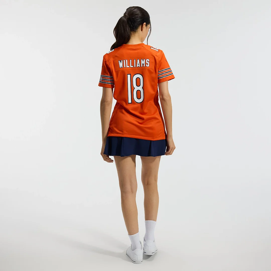 Zennovawear Caleb Williams Chicago Bears Women's Alternate Game Jersey - Orange