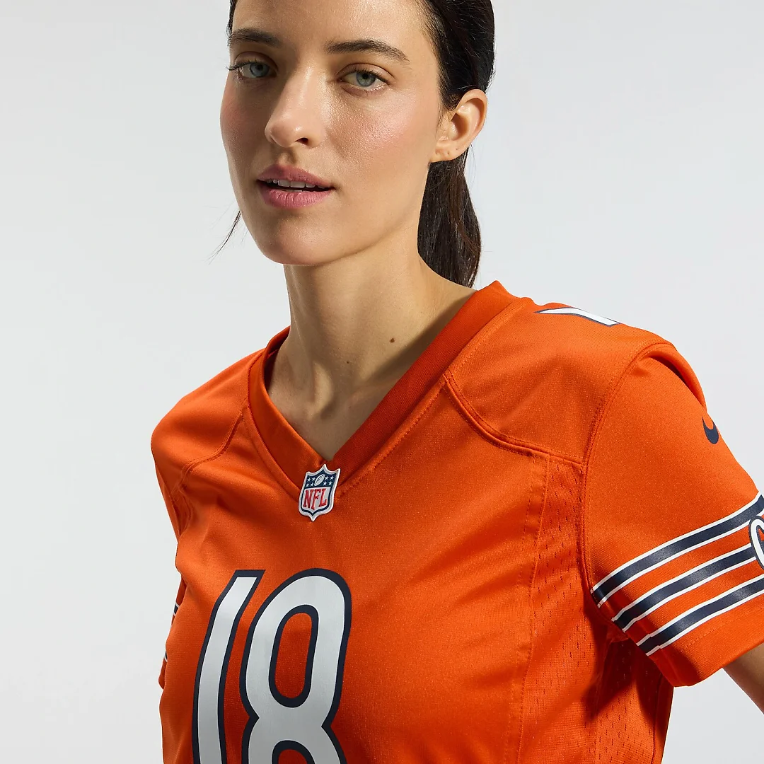 Zennovawear Caleb Williams Chicago Bears Women's Alternate Game Jersey - Orange