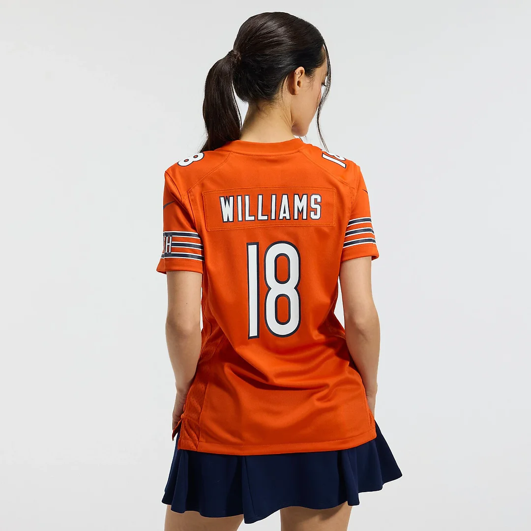 Zennovawear Caleb Williams Chicago Bears Women's Alternate Game Jersey - Orange