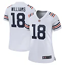 Zennovawear Caleb Williams Chicago Bears Women's 2nd Alternate Game Player Jersey - White