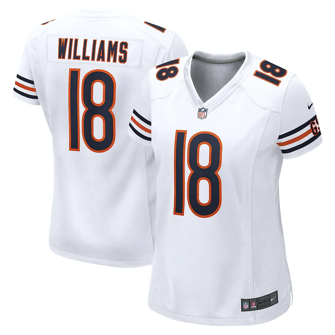 Zennovawear Caleb Williams Chicago Bears Women's Game Player Jersey - White
