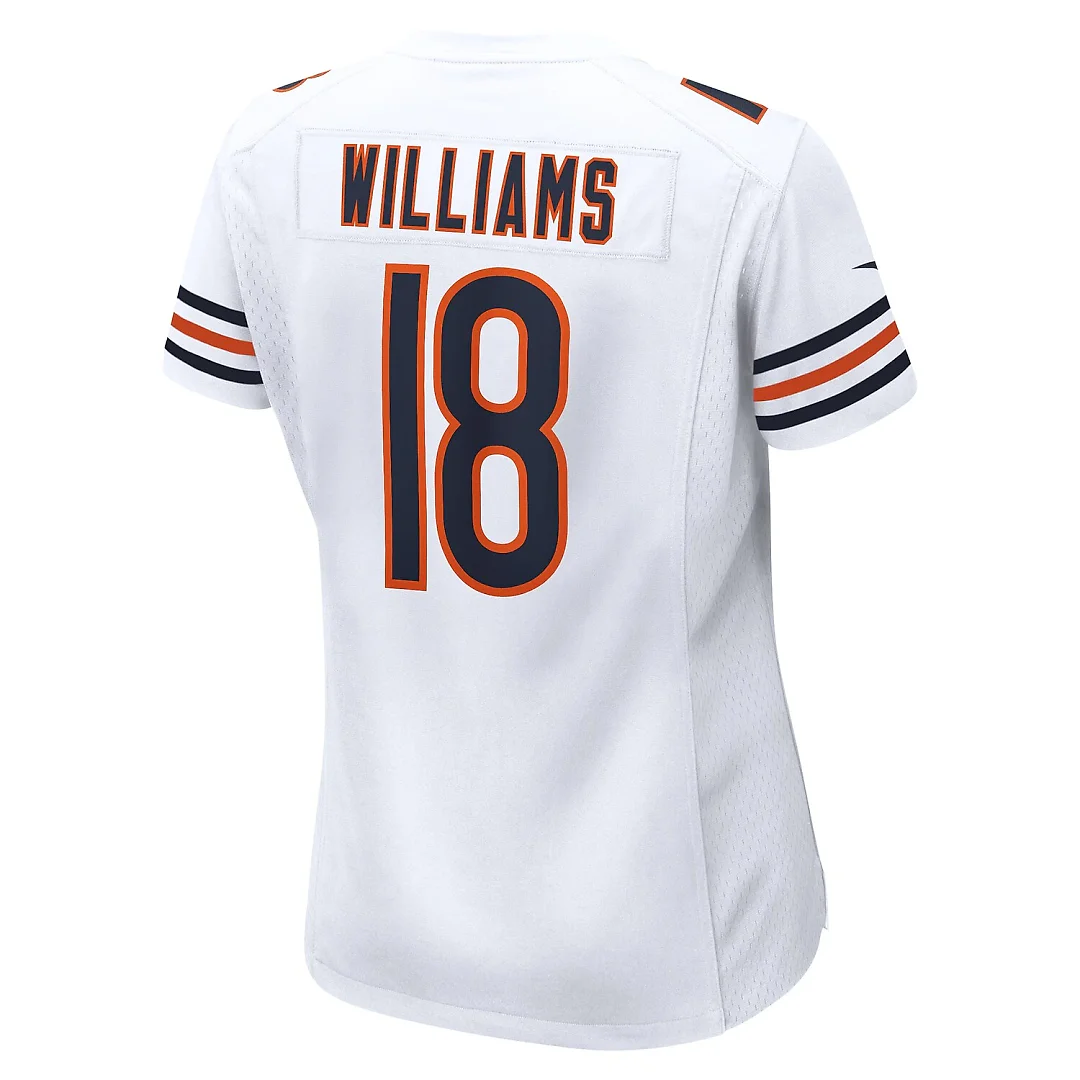 Zennovawear Caleb Williams Chicago Bears Women's Game Player Jersey - White