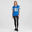 Zennovawear Calvin Johnson Detroit Lions Women's Team Retired Game Jersey - Blue