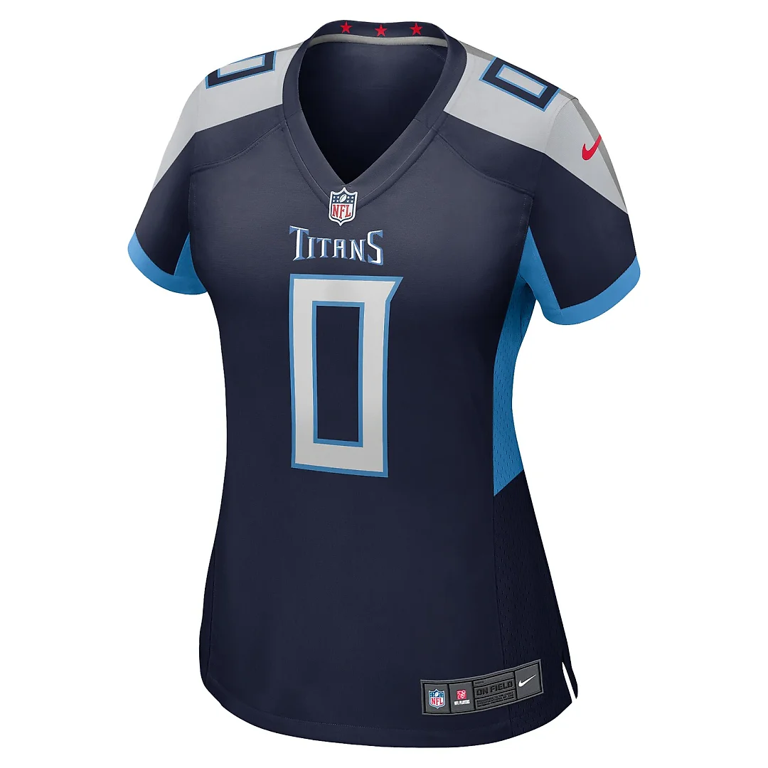 Zennovawear Calvin Ridley Tennessee Titans Women's Game Player Jersey - Navy
