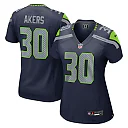 Zennovawear Cam Akers Seattle Seahawks Women's Team Game Jersey - College Navy