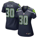 Zennovawear Cam Akers Seattle Seahawks Women's Team Game Jersey - College Navy