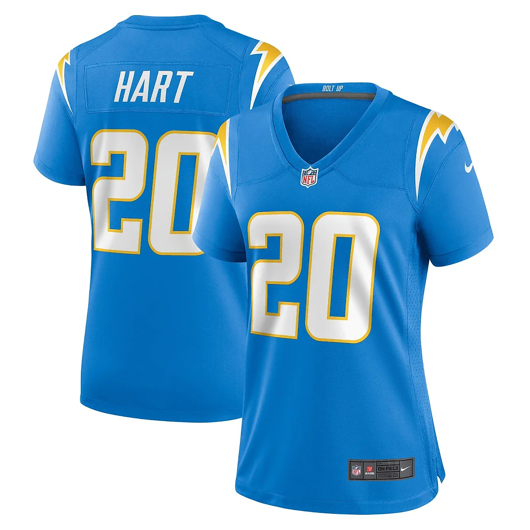 Zennovawear Cam Hart Los Angeles Chargers Women's Game Jersey - Powder Blue