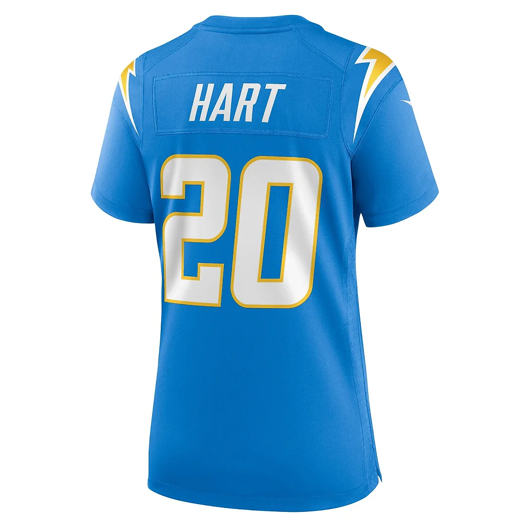Zennovawear Cam Hart Los Angeles Chargers Women's Game Jersey - Powder Blue