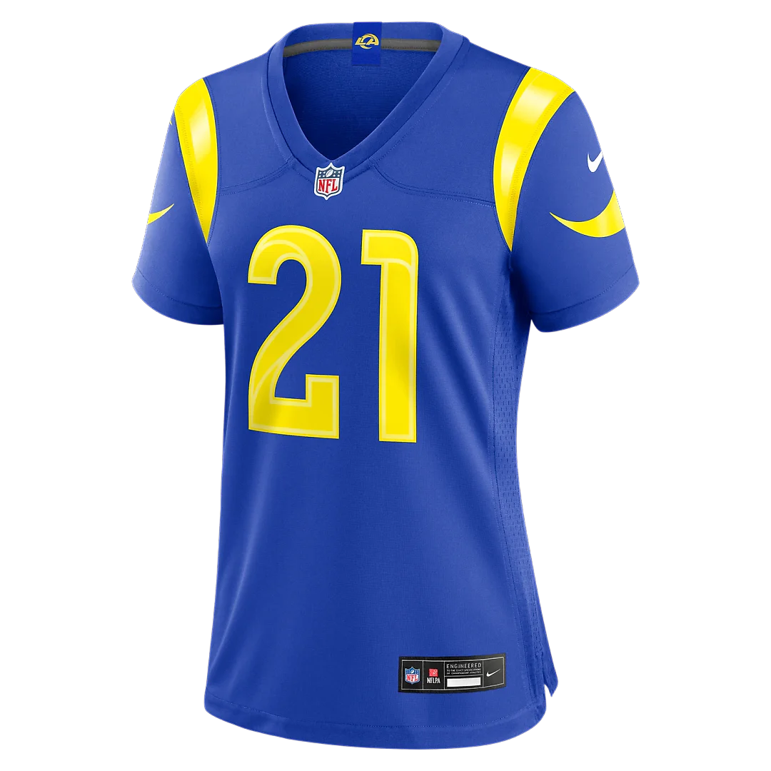 Zennovawear Cam Lampkin Los Angeles Rams Women's Team Game Jersey - Royal
