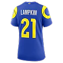 Zennovawear Cam Lampkin Los Angeles Rams Women's Team Game Jersey - Royal