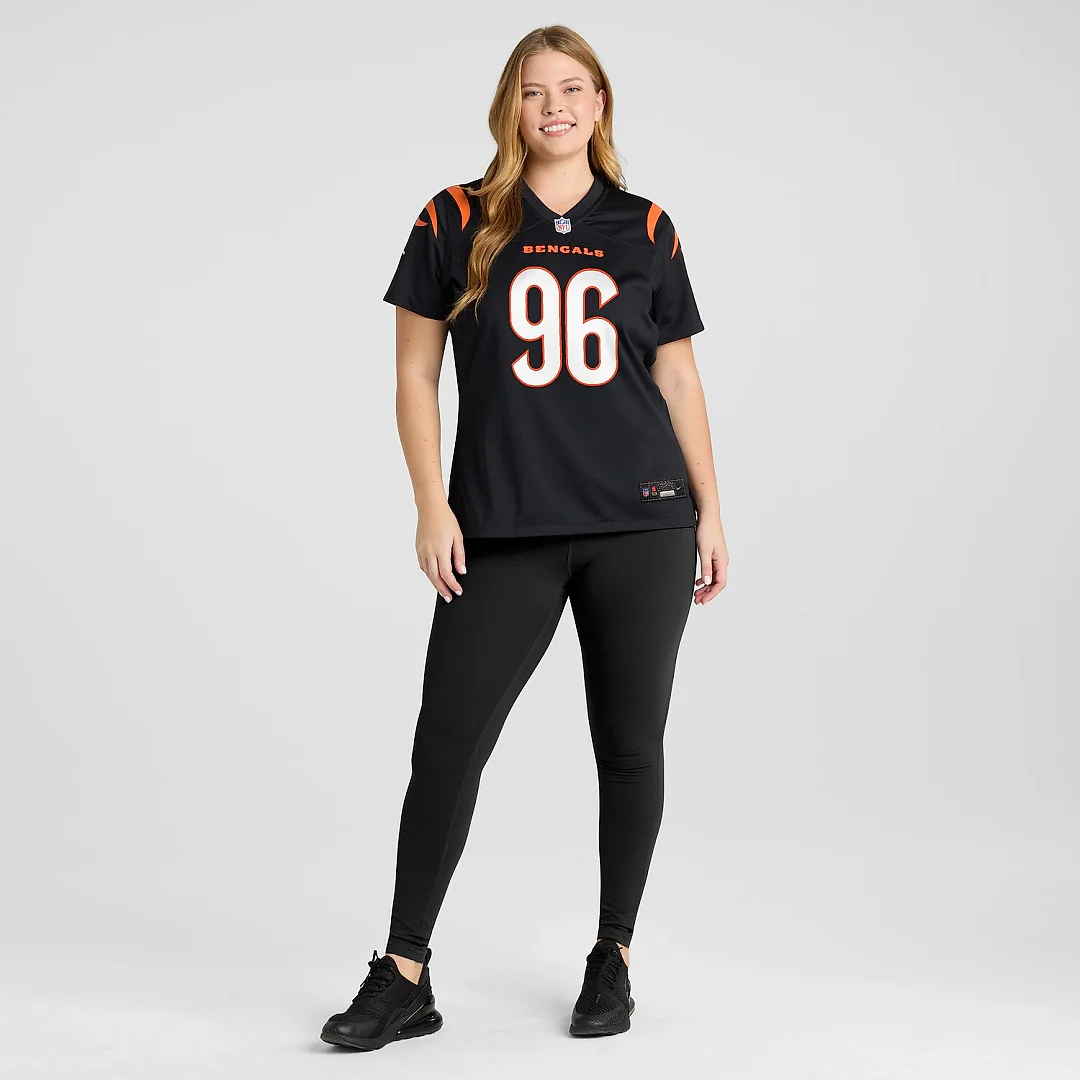 Zennovawear Cam Sample Cincinnati Bengals Women's Game Jersey - Black