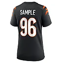 Zennovawear Cam Sample Cincinnati Bengals Women's Game Jersey - Black