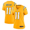 Zennovawear Cameron Dicker Los Angeles Chargers Women's Alternate Game Jersey - Gold
