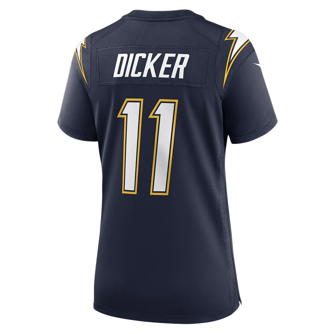 Zennovawear Cameron Dicker Los Angeles Chargers Women's Alternate Game Jersey - Navy
