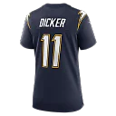Zennovawear Cameron Dicker Los Angeles Chargers Women's Alternate Game Jersey - Navy