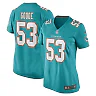 Zennovawear Cameron Goode Miami Dolphins Women's Game Player Jersey - Aqua