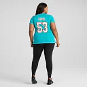 Zennovawear Cameron Goode Miami Dolphins Women's Game Player Jersey - Aqua