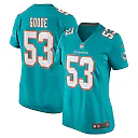 Zennovawear Cameron Goode Miami Dolphins Women's Game Player Jersey - Aqua